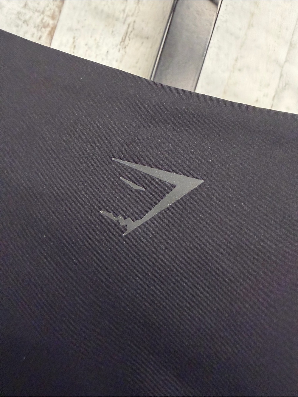 Gymshark Black Long Sleeve Zip Crop Top - Picture 6 of 7